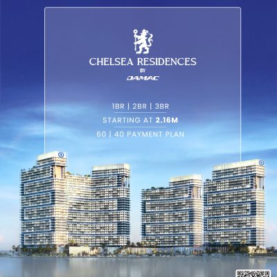 Chelsea Residences by DAMACLuxury living with iconic elegance 🌟🛏 1, 2 & 3 Bedroom Apartments💰